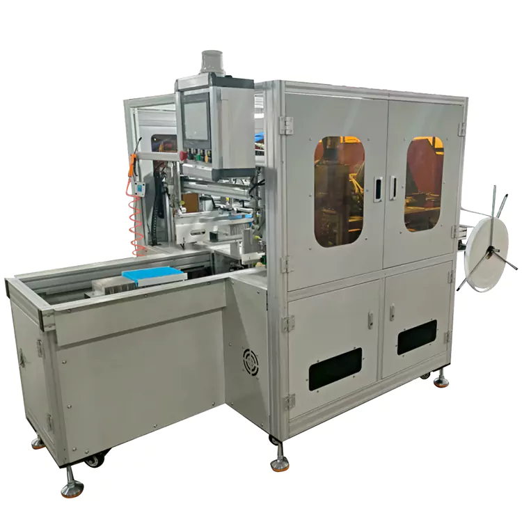 Máquina automática para ribetear bordes