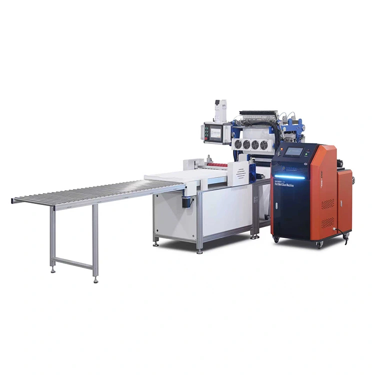 Línea de producción de filtros de medios sintéticos de fibra de vidrio1