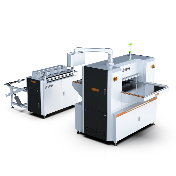 Máquina plegadora de cuchillas completamente automática