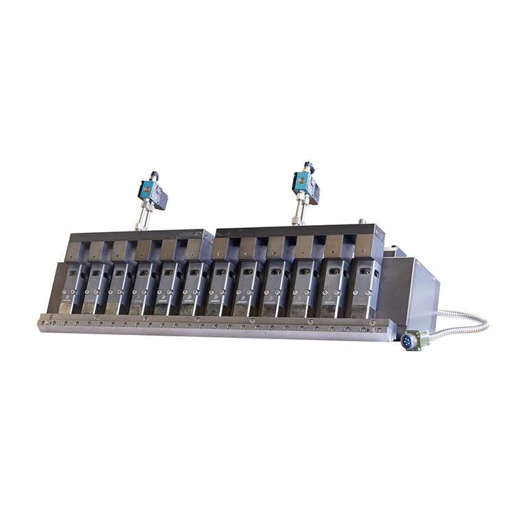 Pistola de pegamento de recubrimiento de dispensación inversa modular