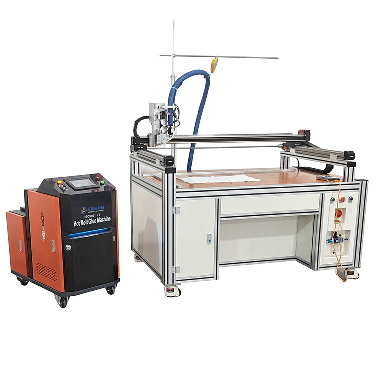 Máquina de dispensación de tres ejes